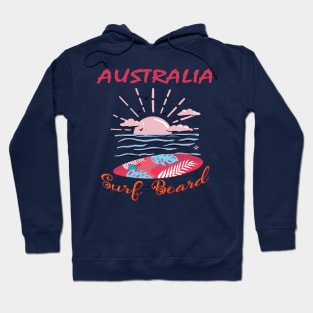 Australia surf board Hoodie